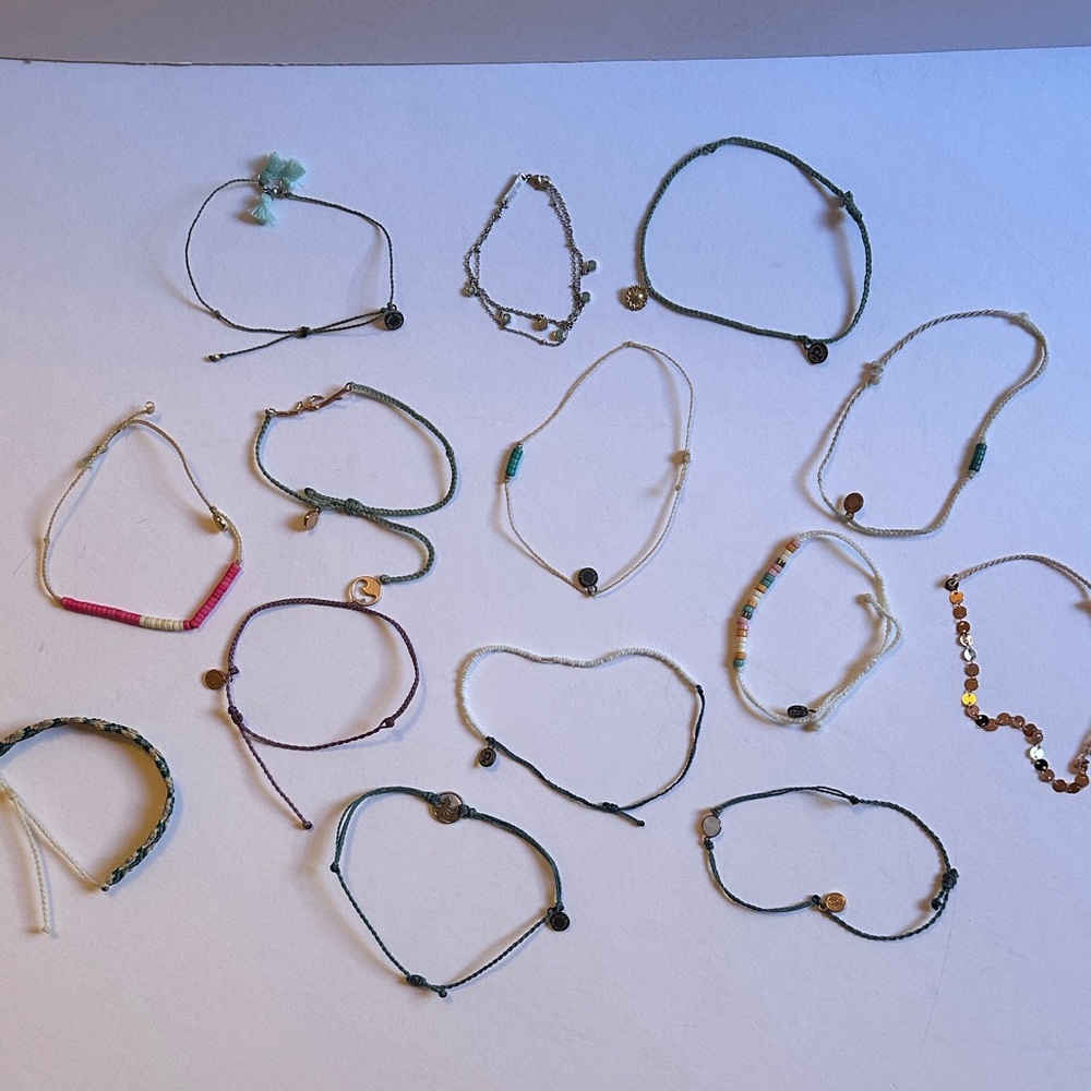 Bundle of 14 Pura Vida Bracelets